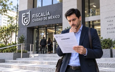 ¿Qué hacer si me citaron en la Fiscalía en CDMX?